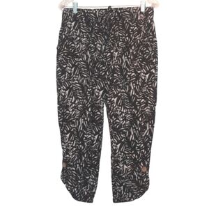 Jules & Leopold Studio Casual Linen-Rayon Capris Size M NWOT Elastic Waist